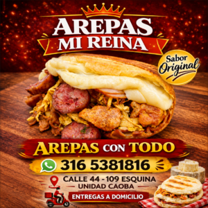Arepas mi reina